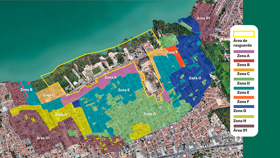 Novo Mapa da Área de Desocupação