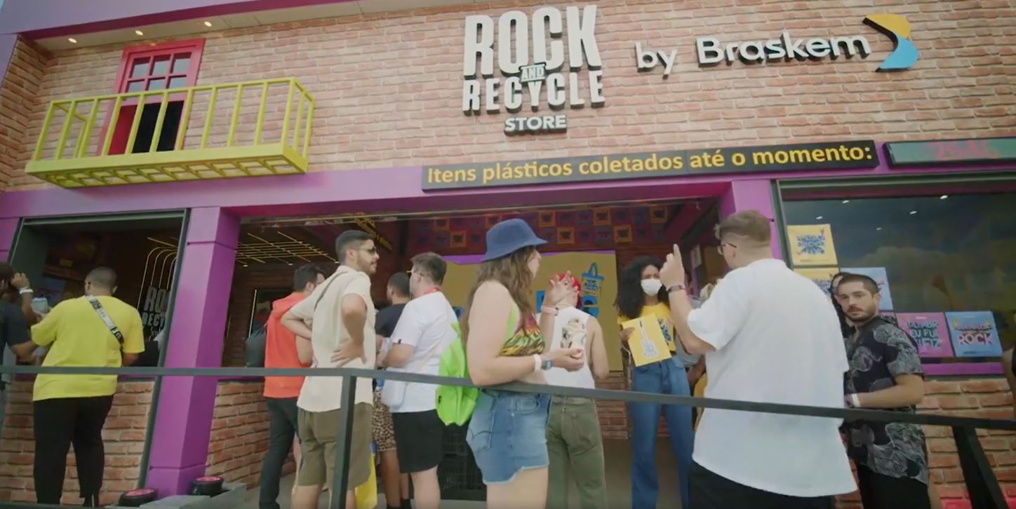 Braskem no Lollapalooza 2022: o plástico transforma a música e, no Lolla BR, a Braskem transforma o plástico