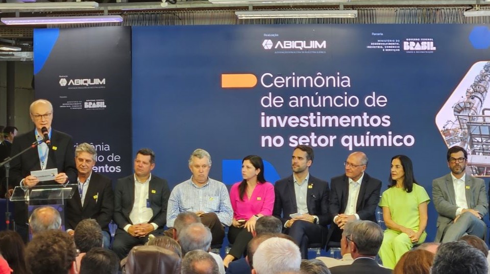 Investimentos no setor químico