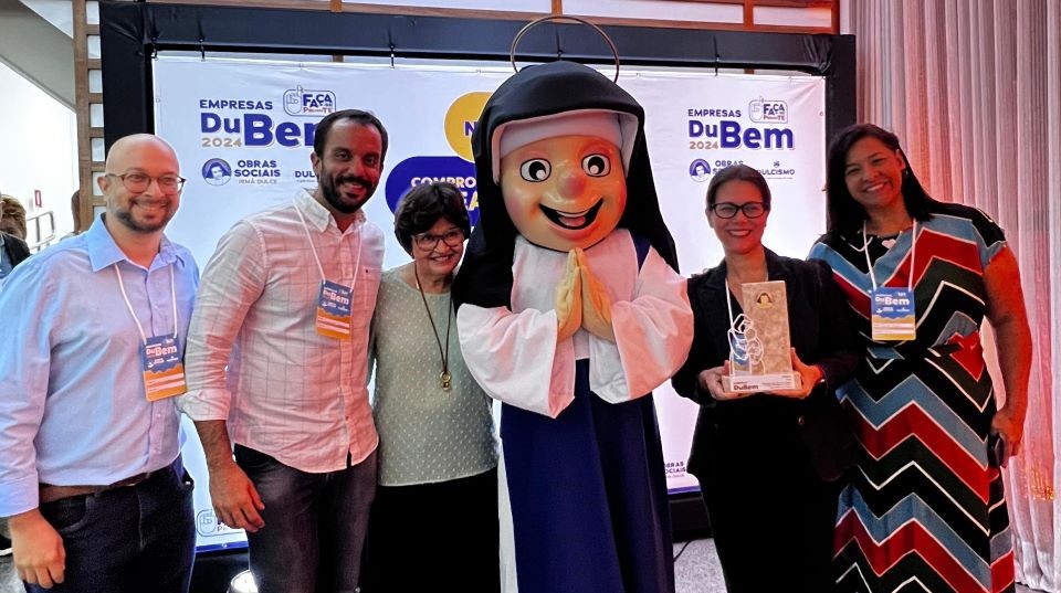 Obras Sociais Irmã Dulce reconhece Braskem com o Prêmio Empresas DuBem 2024