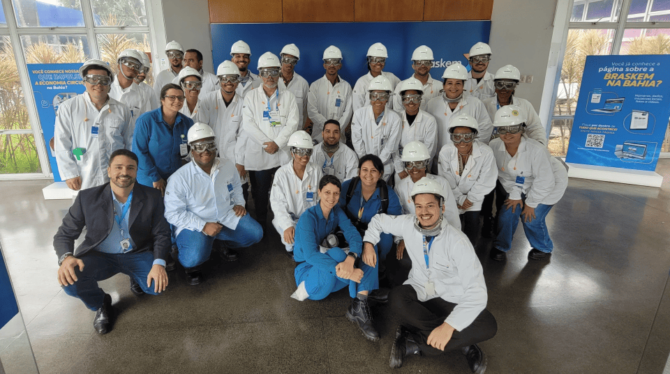 Participantes do Bahia Oil & Gas 2025 visitam a Braskem