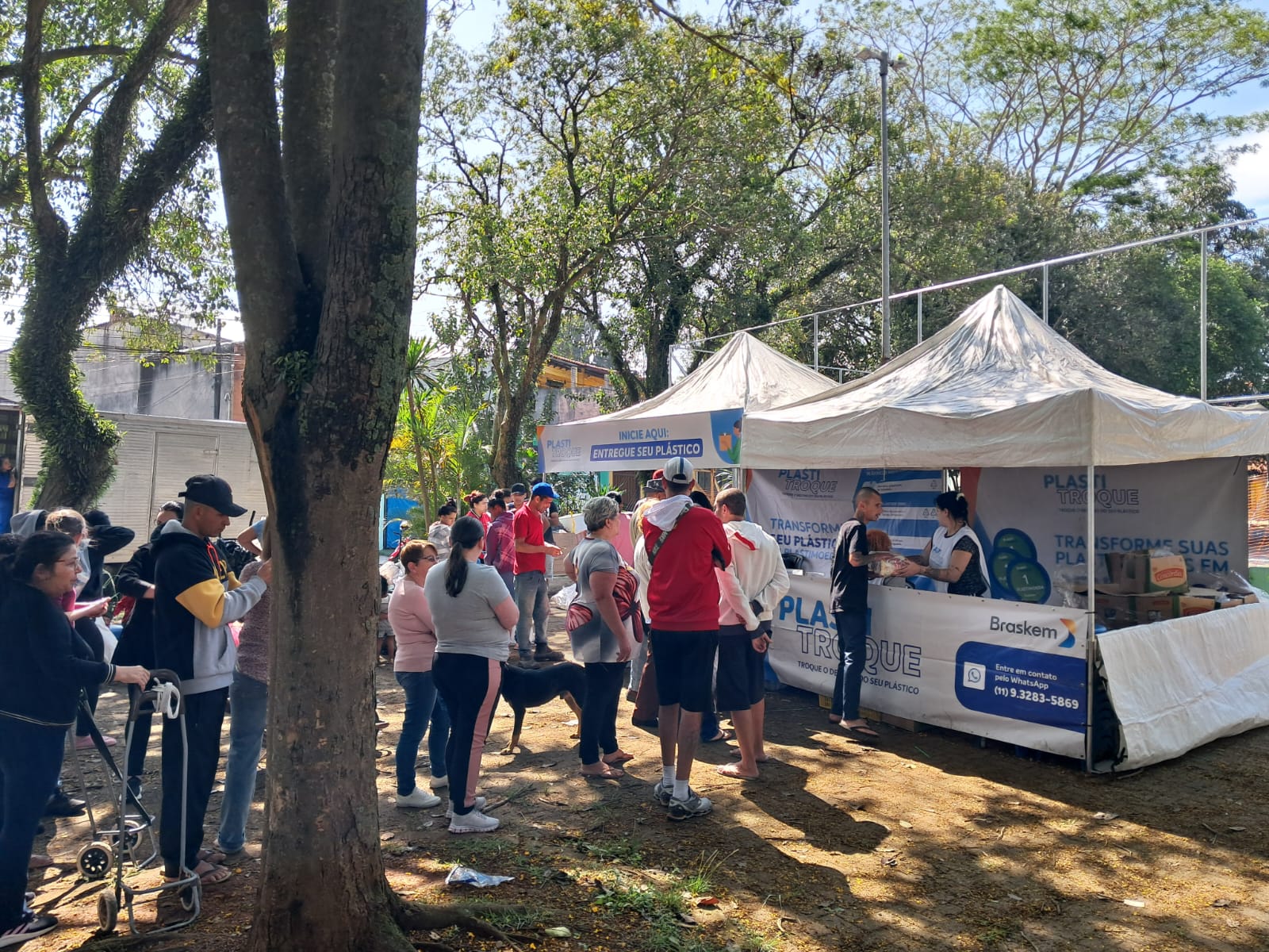 Plastitroque mobiliza comunidade do Parque São Rafael e reforça compromisso da Braskem com a sustentabilidade