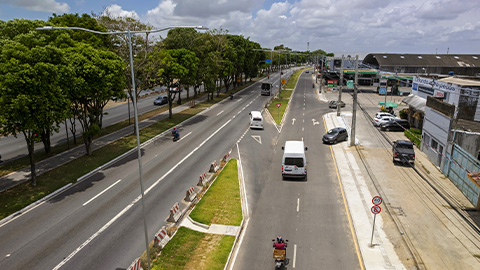 Novo trecho da ampliação da Durval de Goes Monteiro é liberado para o trânsito