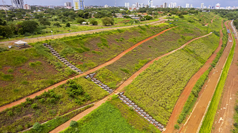 Obras para Estabilização da Encosta do Mutange são concluídas