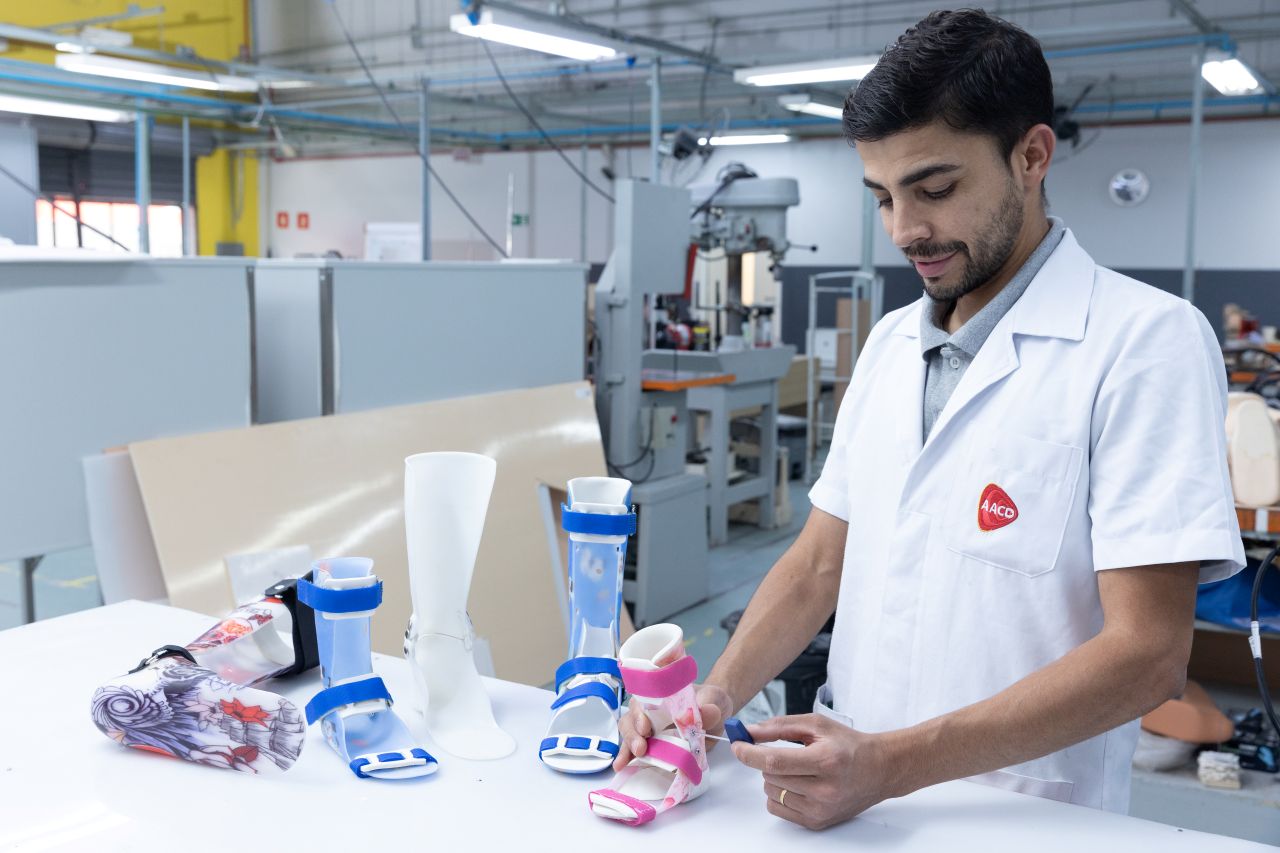 Braskem Donates 17 Tons of Resin for AACD's Orthotics and Prosthetics Production