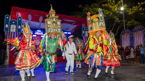 Com apoio do PAS, grupos de Guerreiro mantém vivo legado cultural