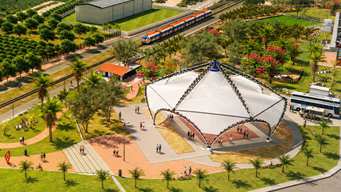 Nova área de convivência amplia espaço para lazer, esportes e cultura nos Flexais