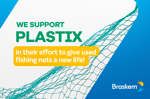 Braskem Europe - Braskem supports Plastix in their effort to recycle fishing  nets and other maritime plastic fibers