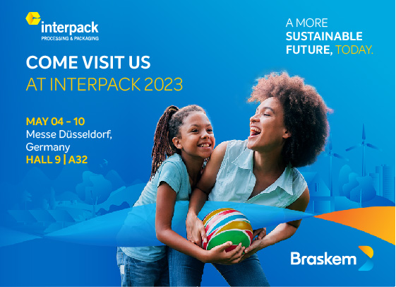 We are ready and excited to be at Interpack 2023 to show our sustainable solutions for the packaging industry!