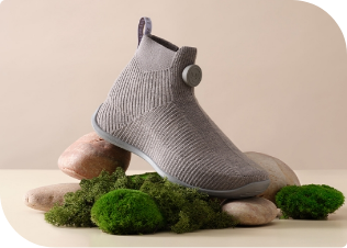 The journey of Allbirds and I'm green™ bio-based to the M0.0N