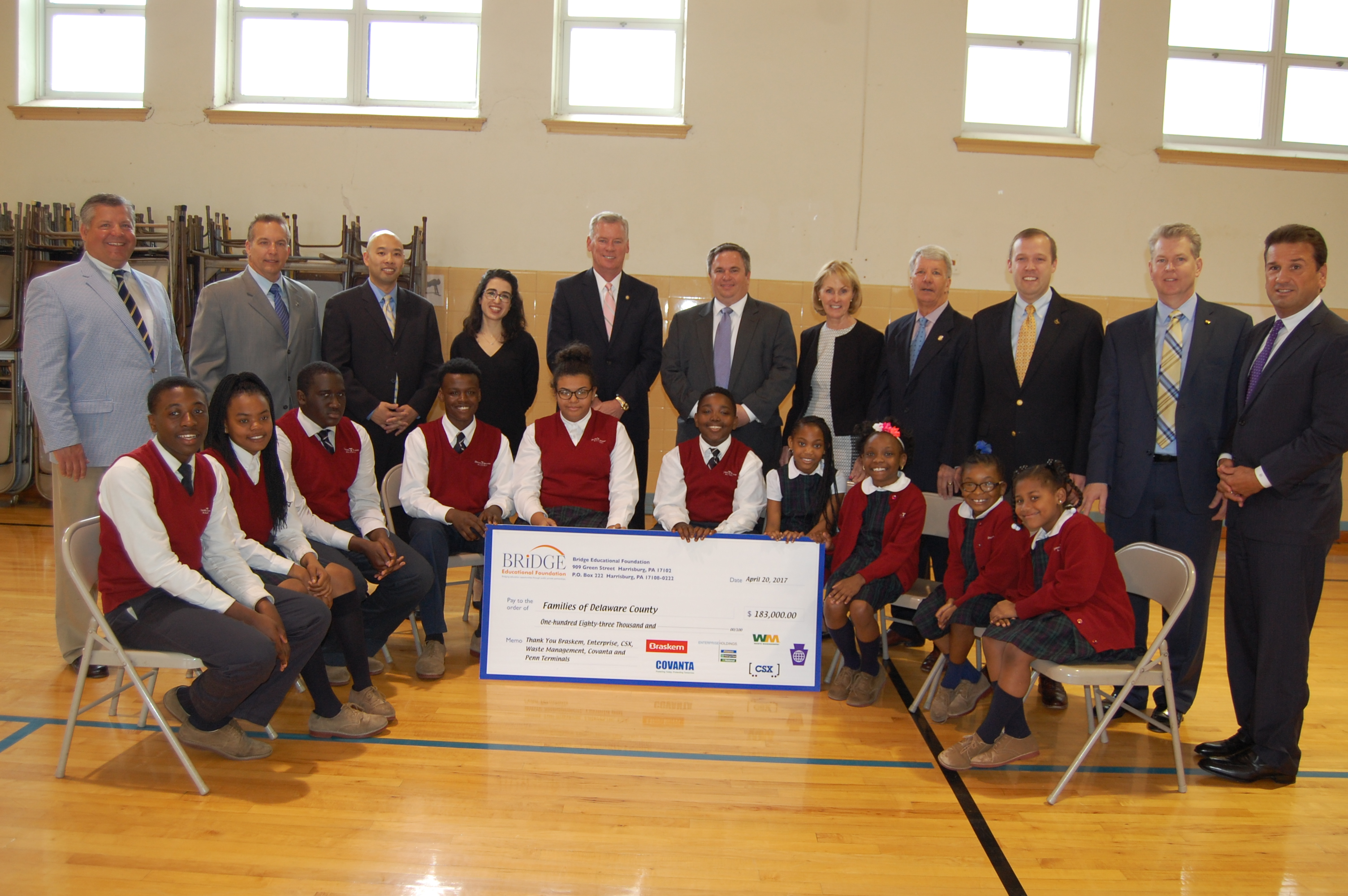 Delaware County Families Receive $183,000 in Scholarship  Assistance through Pennsylvania's EITC Program